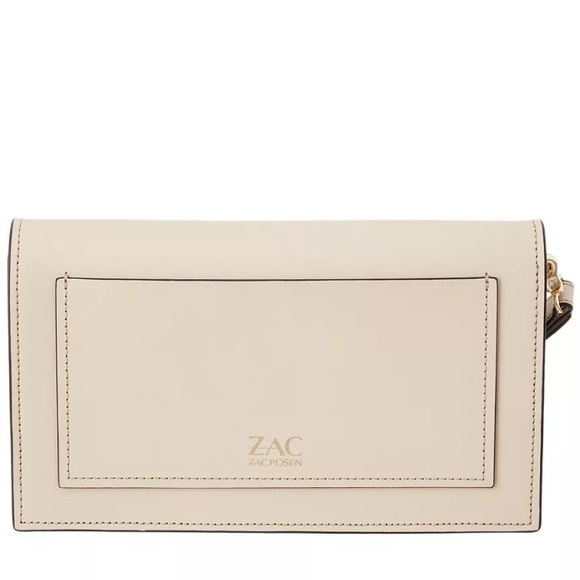 SOLD⛔️Authentic Zac Posen Floral appliqués clutch. - Picture 4 of 5